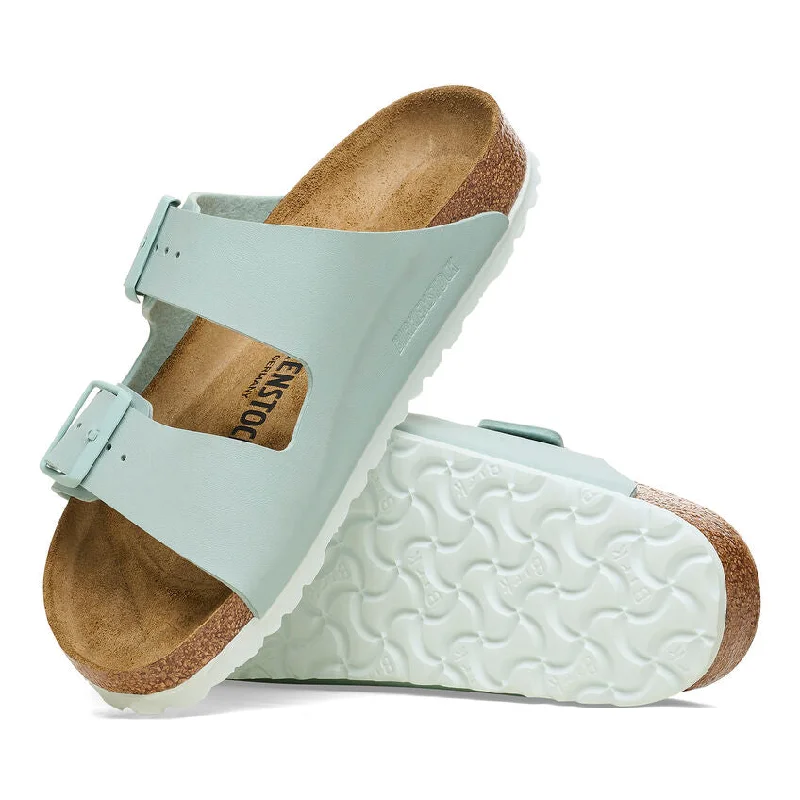 Women's Thong Sandals with a Beaded Design in Multicolor for a Beachy AestheticBirkenstock - Arizona Birko-Flor Surf Green
