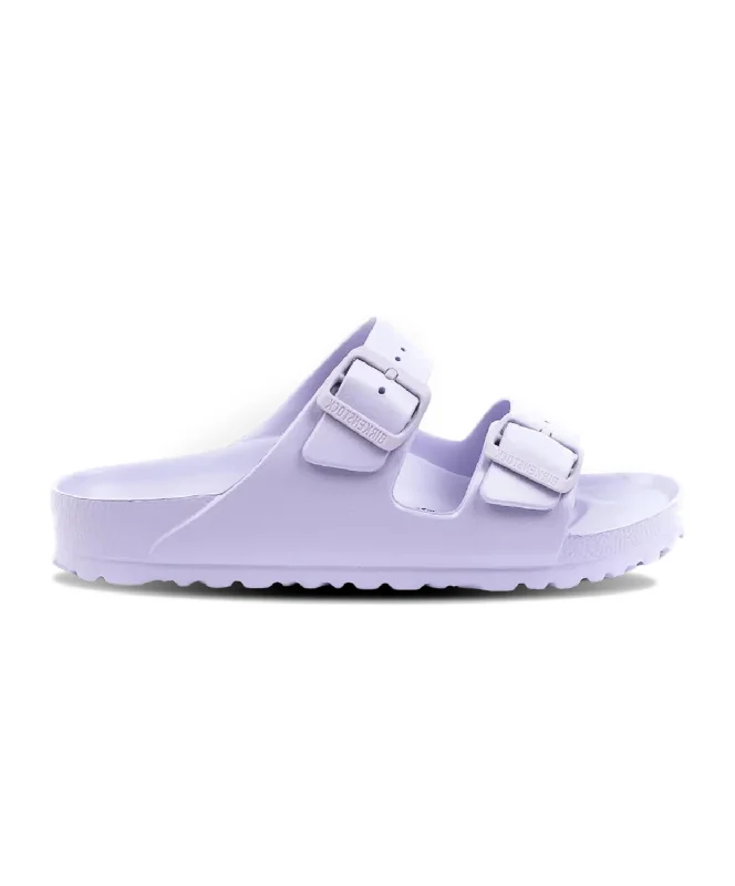 Women's Strappy Gladiator Sandals with Buckle Closures in Tan for a Boho LookBirkenstock Arizona EVA Purple Fog Sandals