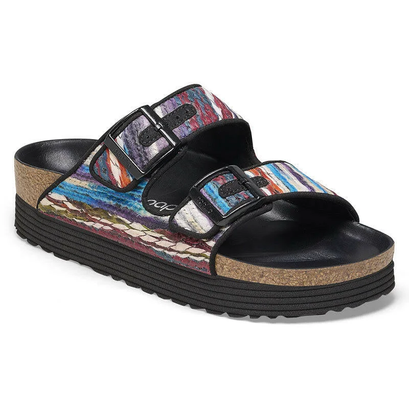 Adjustable Strap Women's Sandals with a Padded Heel in Pink for a Custom FitBirkenstock Arizona Platform Women's Sandals