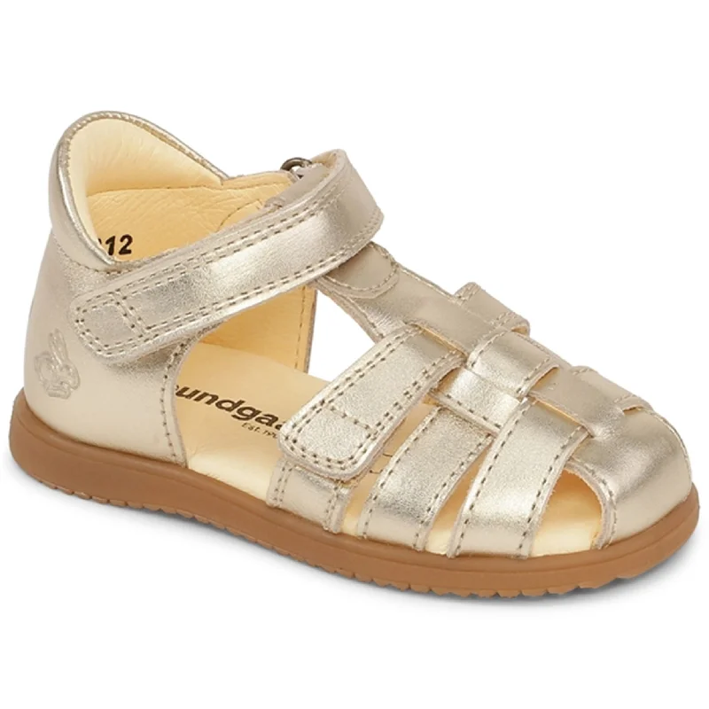 Elastic - Strap Women's Sandals with a Padded Toe in Teal for Easy On - and - OffBundgaard Bali II Sandal Champagne