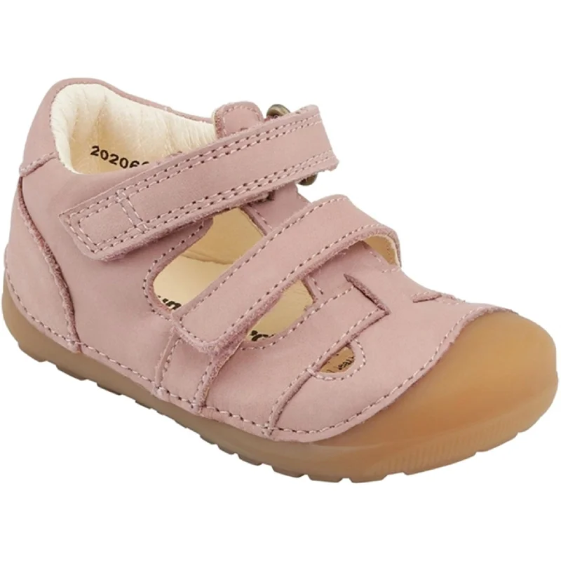 Elastic - Strap Women's Sandals with a Padded Toe in Teal for Easy On - and - OffBundgaard Petit Sandal Old Rose