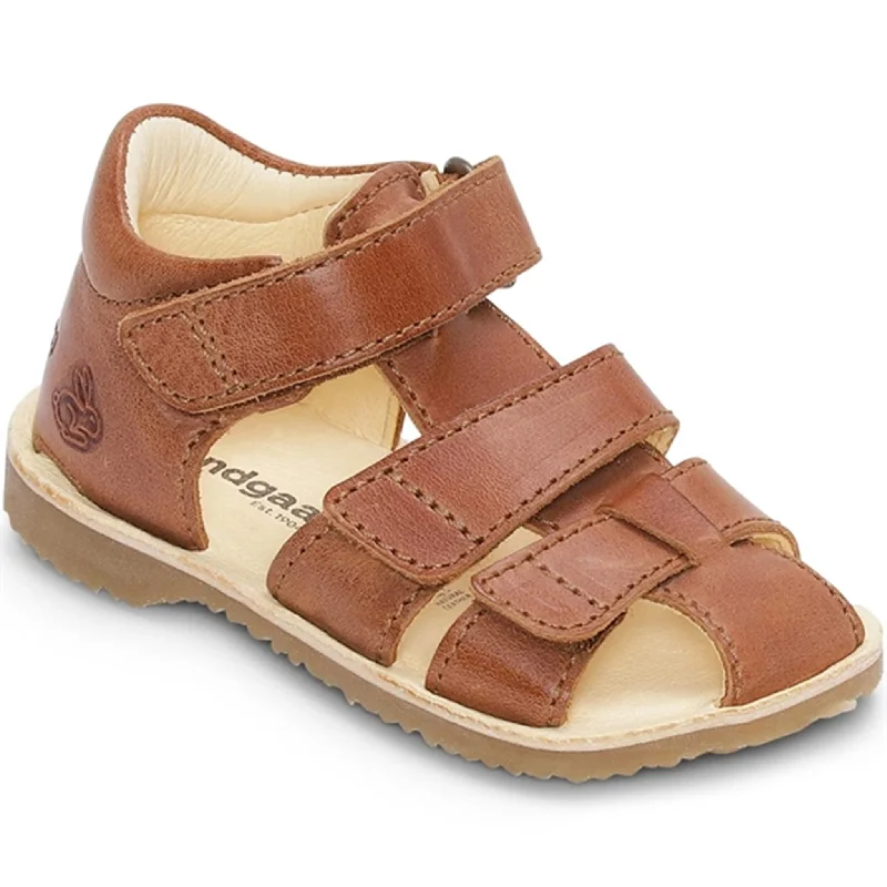 Women's Strappy Gladiator Sandals with Buckle Closures in Tan for a Boho LookBundgaard Sandal Shea Tan