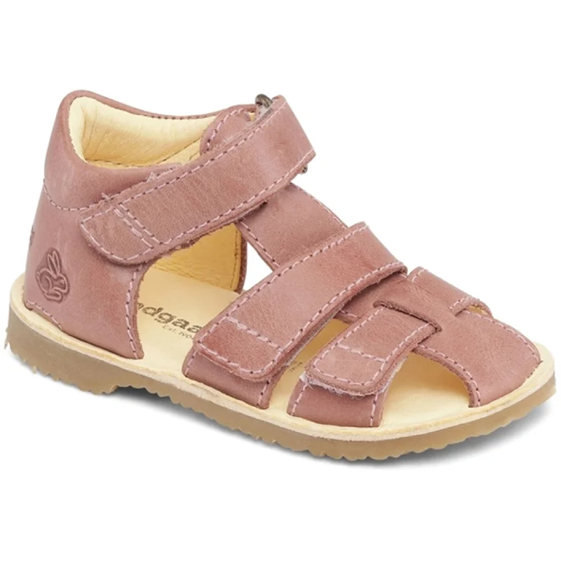 Plus Size Women's Wide - Width Platform Sandals in Black for Added Comfort and HeightBundgaard Shea Sandal Old Rose