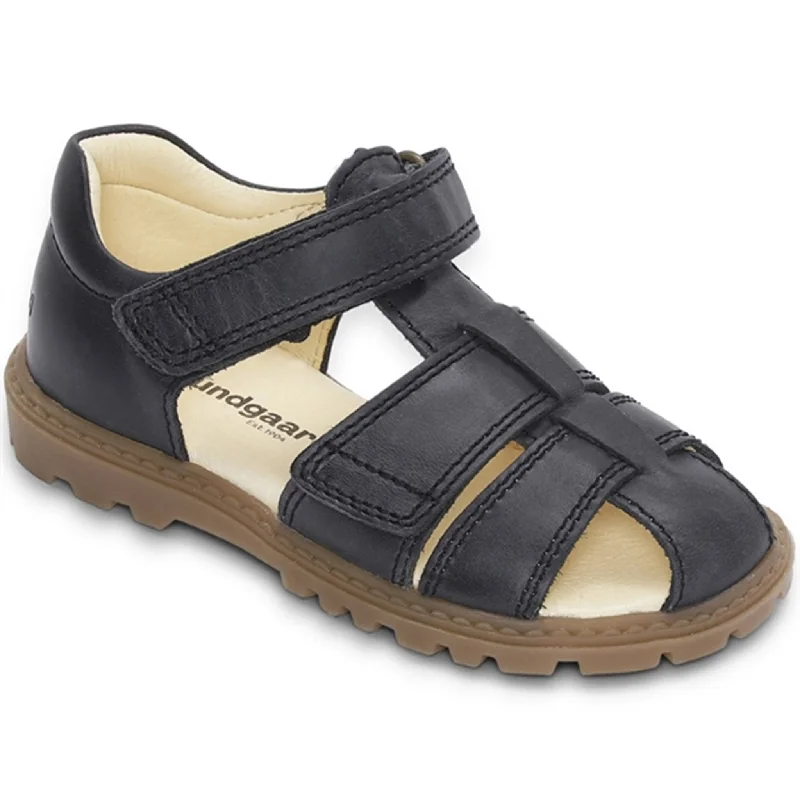 Sustainable Women's Recycled Material Sandals in Beige for Eco - Conscious ShoppersBundgaard Tritu II Sandal Black