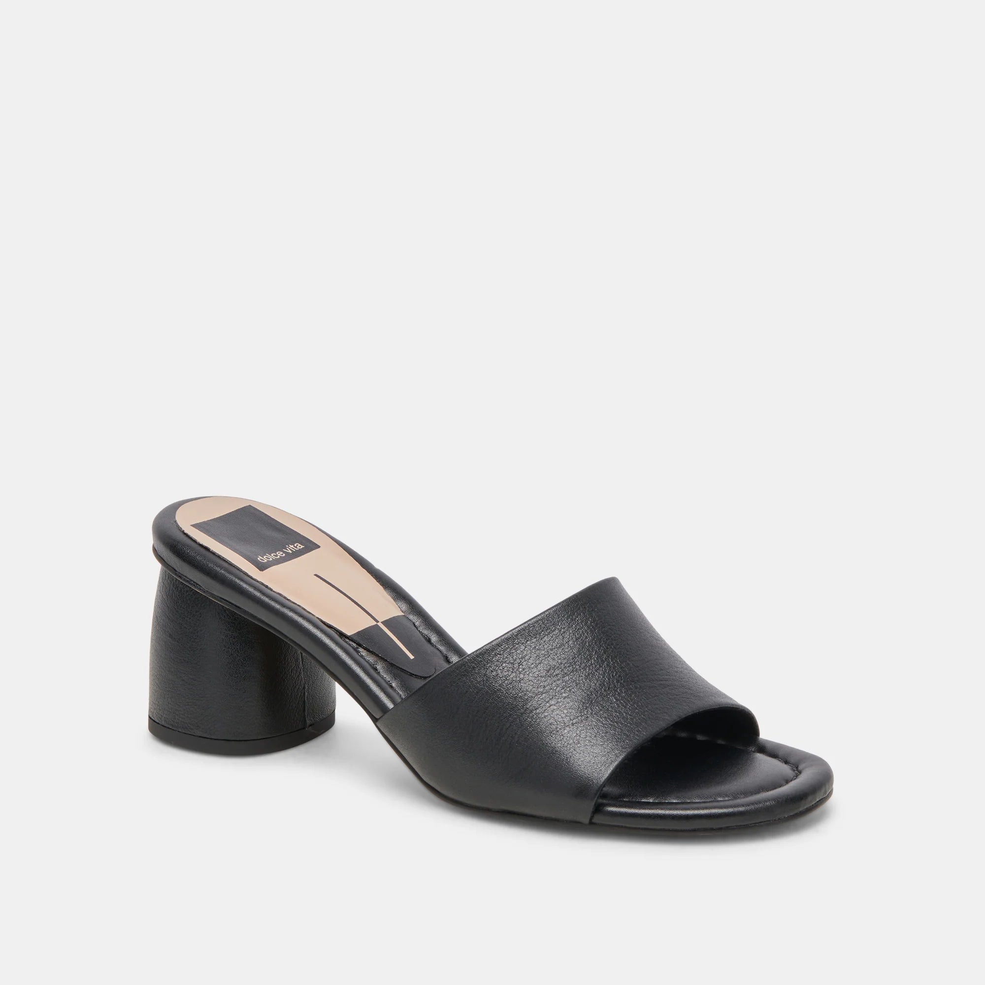 Waterproof Women's Rubber Beach Sandals with Arch Support in Blue for Water ActivitiesDolce Vita - Minny Black