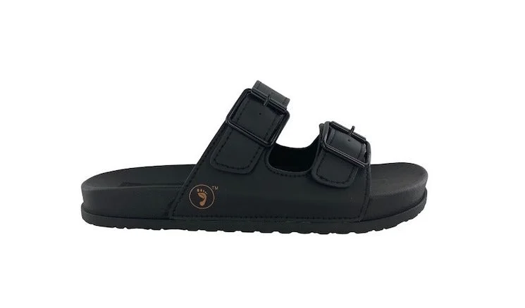 Women's Cork - Soled Espadrille Sandals with a Rope - Trimmed Upper in Navy for a Summer VibeEarthing Women's Jennifer Essential Slide Grounded Sandal