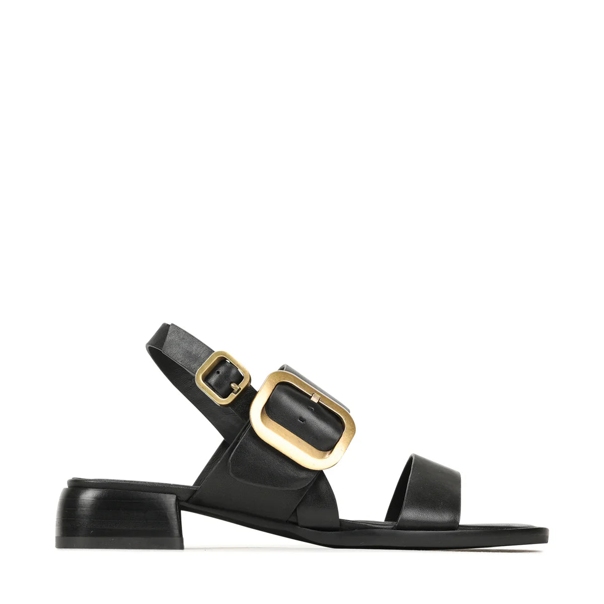 Waterproof Women's Rubber Beach Sandals with Arch Support in Blue for Water ActivitiesEOS Tegean Onyx Leather