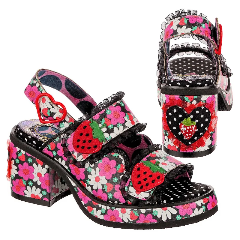 Child - Friendly Women's Sandals with a Secure Buckle in Purple for Moms on the GoFields Forever