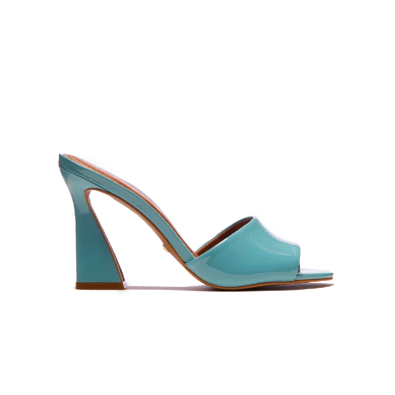 Adjustable Strap Women's Sandals with a Padded Heel in Pink for a Custom FitHakkasan Blue Naplack
