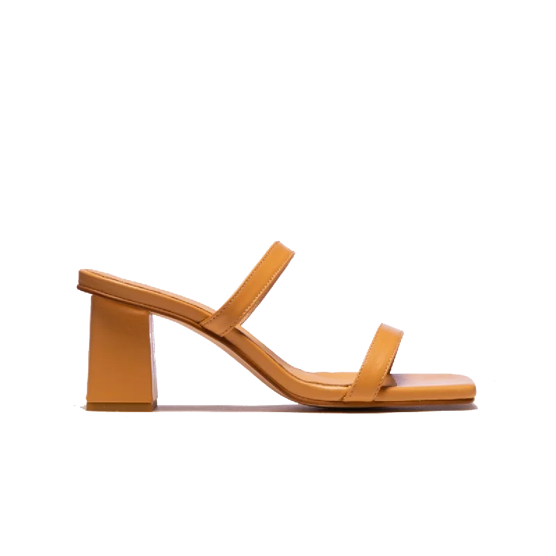 Child - Friendly Women's Sandals with a Secure Buckle in Purple for Moms on the GoJela Camel Leather