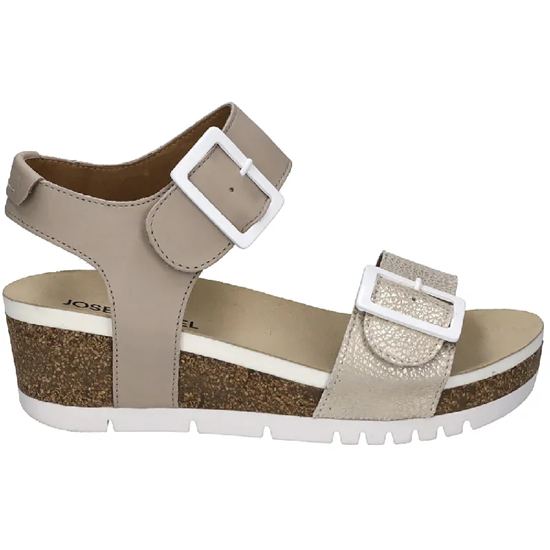 Women's Cork - Soled Espadrille Sandals with a Rope - Trimmed Upper in Navy for a Summer VibeQuinn 02