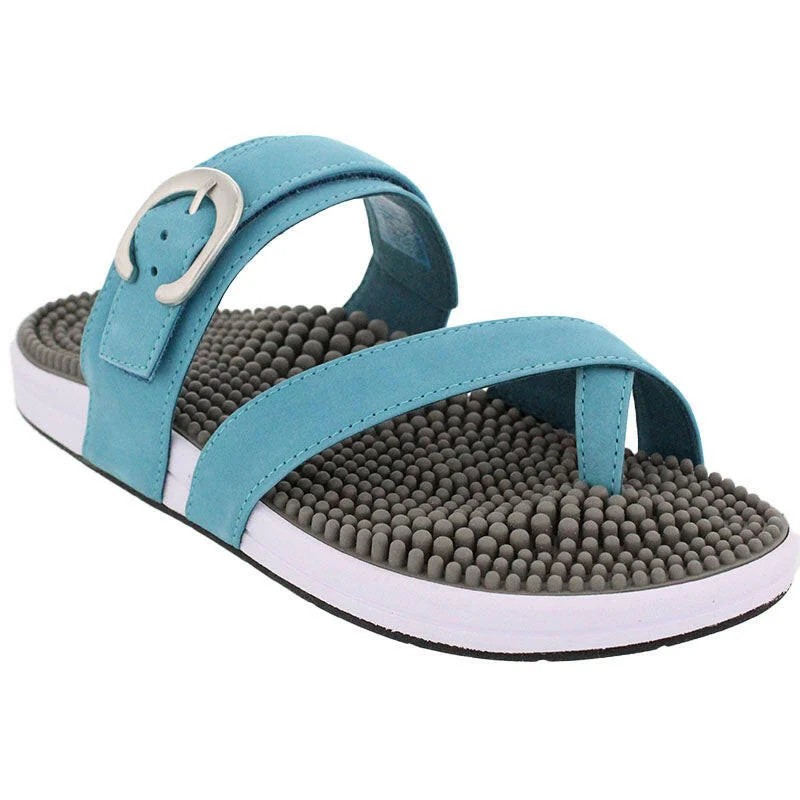 Lightweight Women's Mesh - Paneled Sandals in Yellow for BreathabilityKenkoh Aura-V - Teal