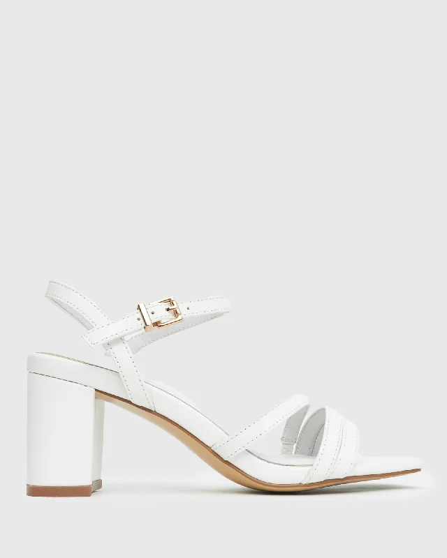 Sustainable Women's Recycled Material Sandals in Beige for Eco - Conscious ShoppersLANE Leather Block Heel Sandals Sustainable Women's Recycled Material Sandals in Beige for Eco - Conscious ShoppersLANE Leather Block Heel Sandals