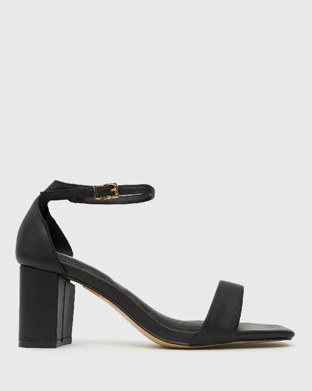 Plus Size Women's Wide - Width Platform Sandals in Black for Added Comfort and HeightLONDYN Leather Ankle Strap Sandals Plus Size Women's Wide - Width Platform Sandals in Black for Added Comfort and HeightLONDYN Leather Ankle Strap Sandals