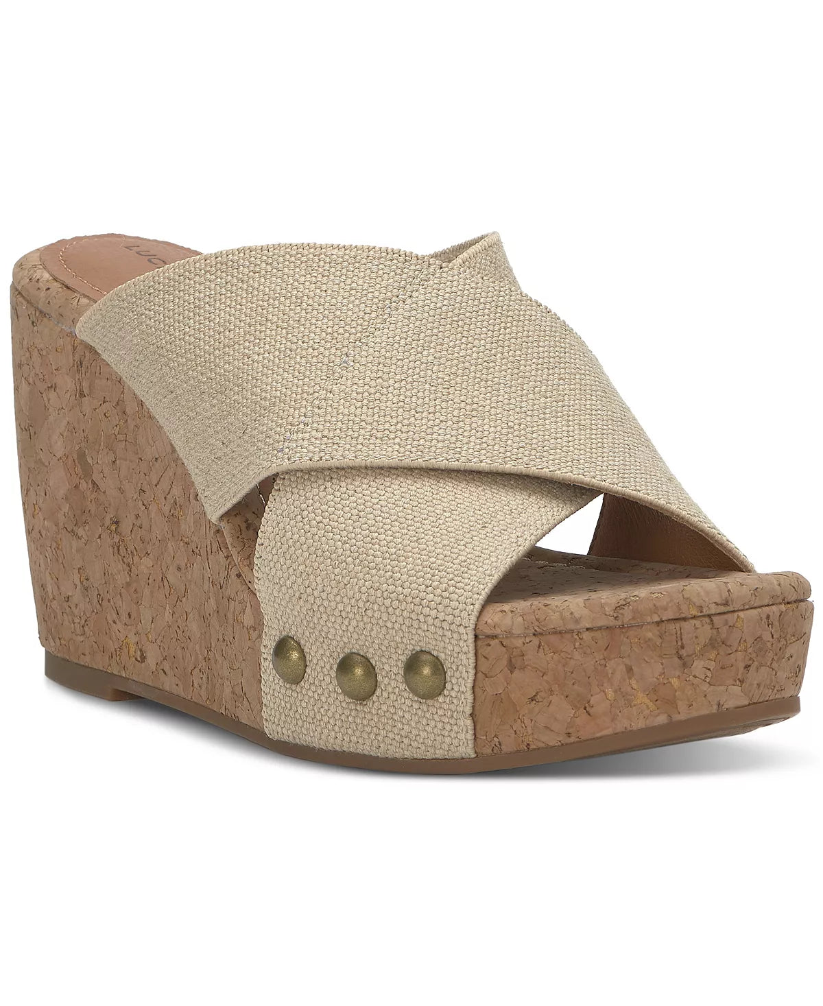 Anti - Slip Women's Sandals with a Grooved Sole in Green for Outdoor AdventuresLucky Brand - Valmai