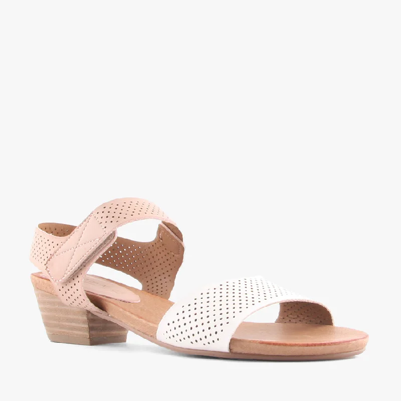 Orthopedic Women's Sandals with Arch Support in Gray for Foot HealthNAIL WHITE/BLUSH