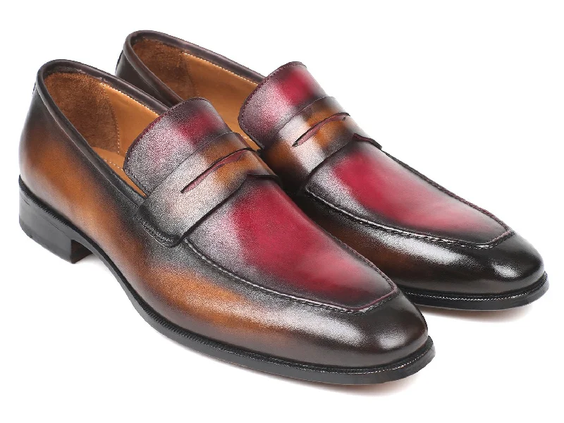 Women's Glitter - Embellished Loafers in Silver for a Sparkly Party LookPaul Parkman Brown & Bordeaux Dual Tone Loafers for Men (ID#10BB22) Women's Glitter - Embellished Loafers in Silver for a Sparkly Party LookPaul Parkman Brown & Bordeaux Dual Tone Loafers for Men (ID#10BB22)