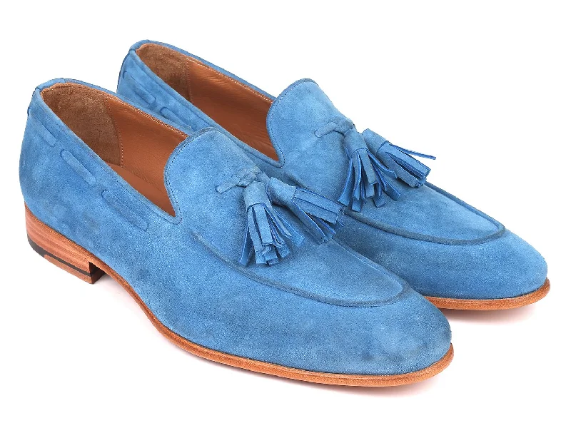 Women's Metallic Foil - Finish Loafers in Gold for a Glamorous Night OutPaul Parkman Men's Tassel Loafers Blue Suede (ID#BLU32FG) Women's Metallic Foil - Finish Loafers in Gold for a Glamorous Night OutPaul Parkman Men's Tassel Loafers Blue Suede (ID#BLU32FG)