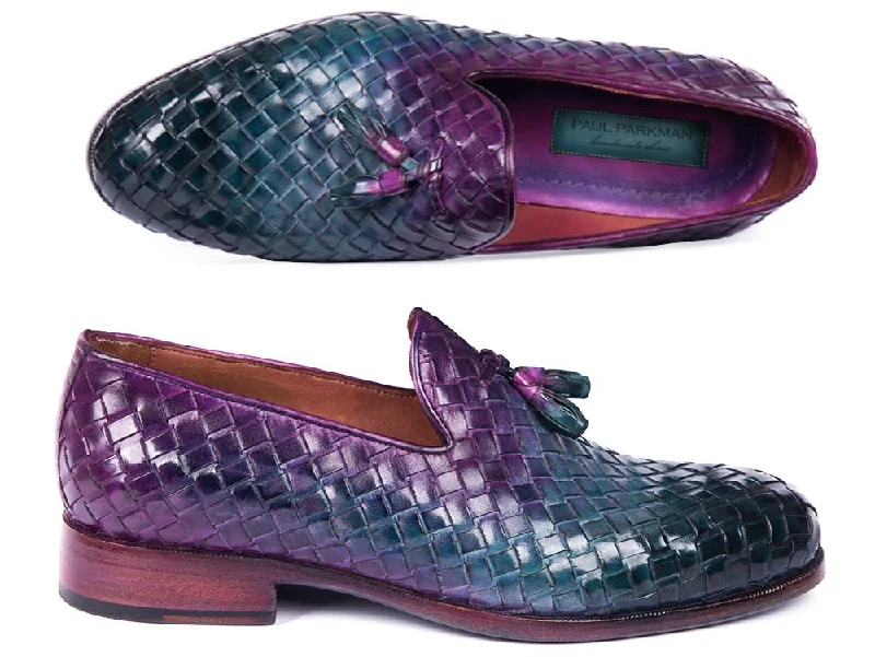 Adjustable Strap Women's Loafers in Tan for a Custom FitPaul Parkman Woven Leather Tassel Loafers Multicolor (ID#WVN88-MIX) Adjustable Strap Women's Loafers in Tan for a Custom FitPaul Parkman Woven Leather Tassel Loafers Multicolor (ID#WVN88-MIX)