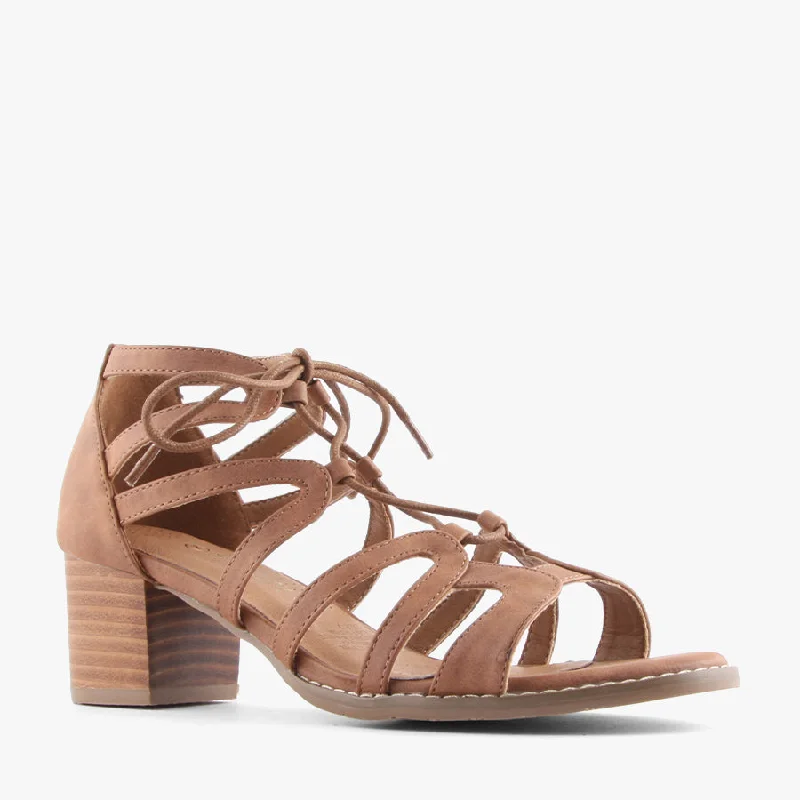 Shock - Absorbing Women's Sandals with a Soft Insole in Black for Active LifestylesRHEA TAN