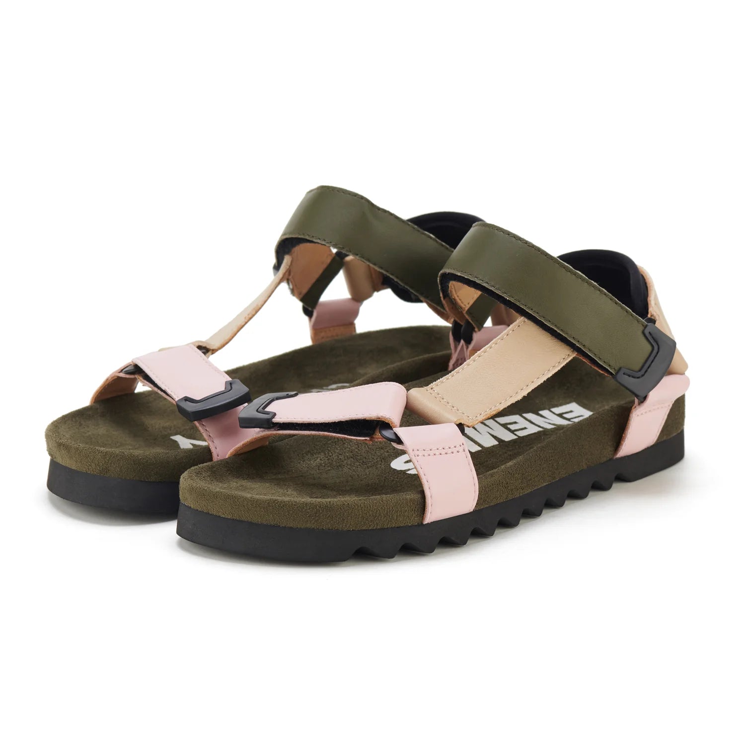 Shock - Absorbing Women's Sandals with a Soft Insole in Black for Active LifestylesRollie Tooth Wedge Sandal Blush Camo