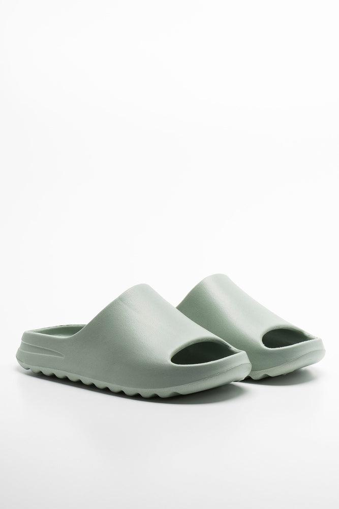 Women's Sandals with a Wedge Heel and a Tassel Detail in Orange for a Trendy LookSlide Green