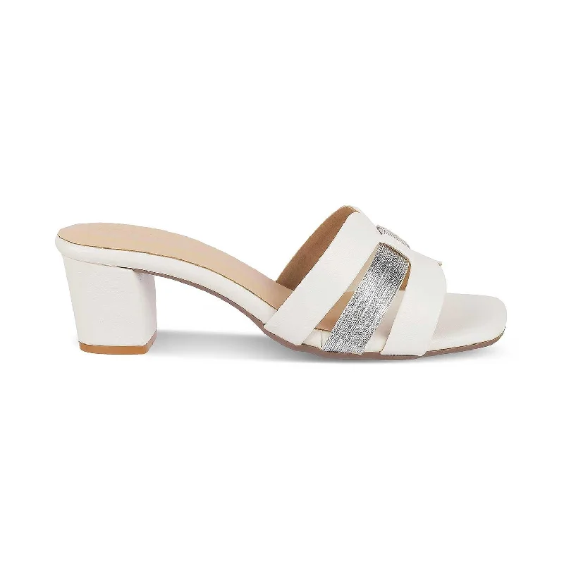 Women's Cork - Soled Espadrille Sandals with a Rope - Trimmed Upper in Navy for a Summer VibeTresmode Silo White Women's Dress Block Heel Sandals