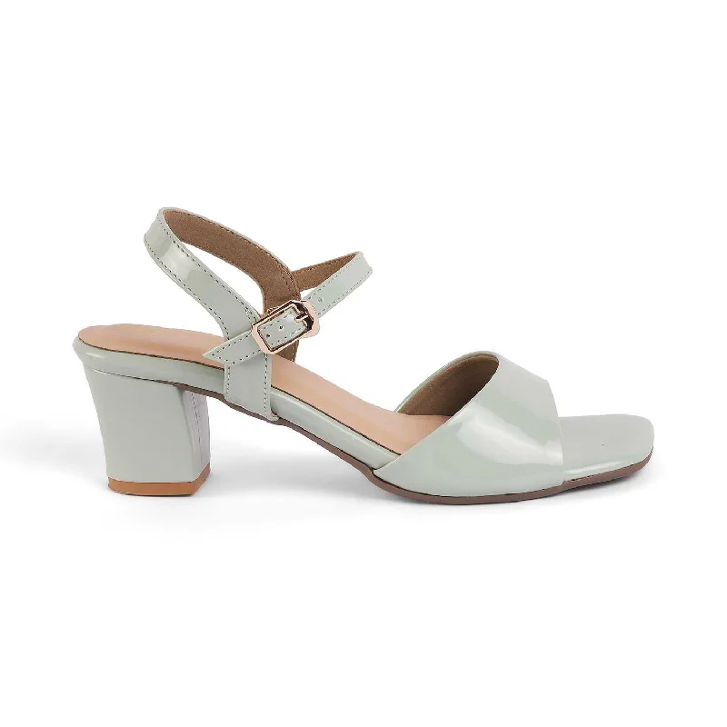 Women's Flat Slide Sandals with a Memory Foam Insole in White for All - Day ComfortTresmode Solor Green Women's Casual Block Heel Sandals