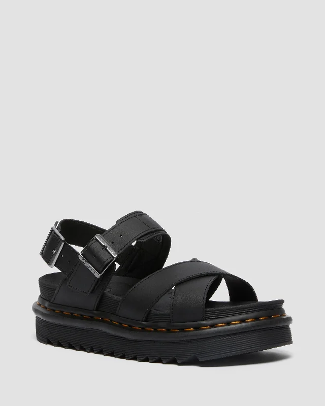 Women's Sandals with a Glitter - Coated Strap in Gold for a Sparkly Summer OutfitVoss II Hydro Leather Sandals