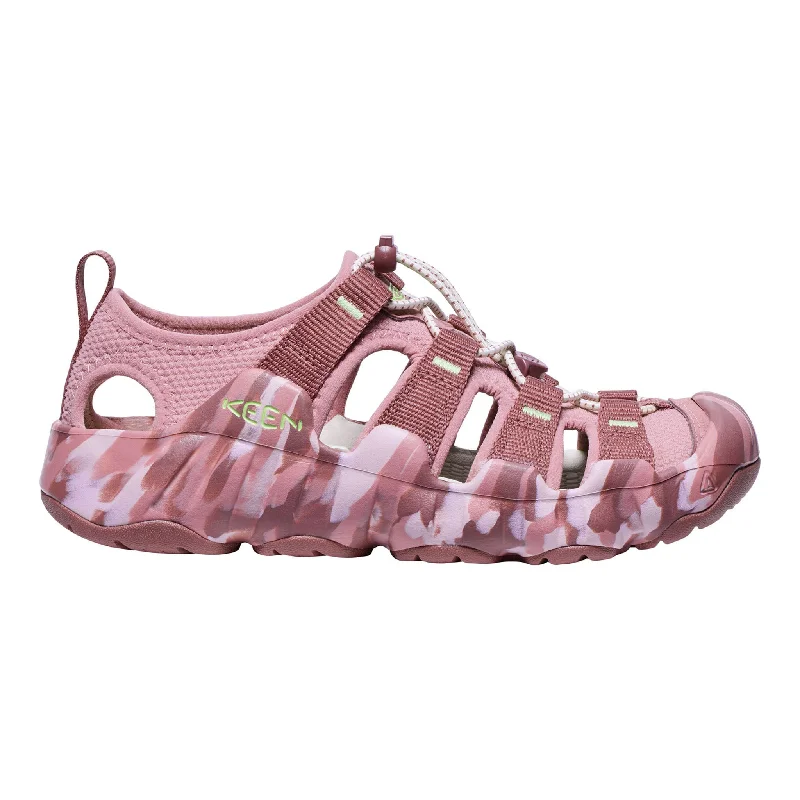 Women's Leather - Strapped Sandals with a Braided Detail in Brown for a Rustic AppealWomen's Hyperport H2 Nostalgia Rose/Daiquiri Green