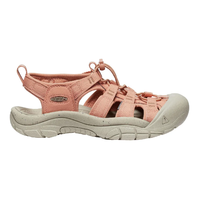 Women's Ankle - Strap Sandals with a Block Heel in Red for a Sophisticated StyleWomen's Newport H2 Cork