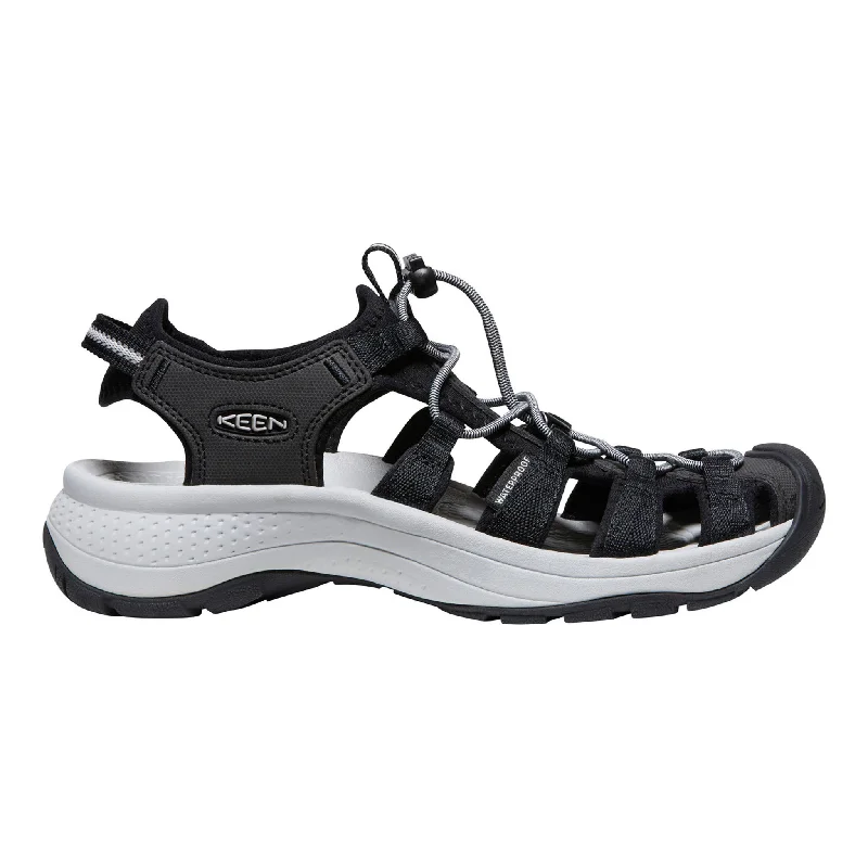 Women's Thong Sandals with a Beaded Design in Multicolor for a Beachy AestheticWomen's Astoria West Sandal Black/Grey