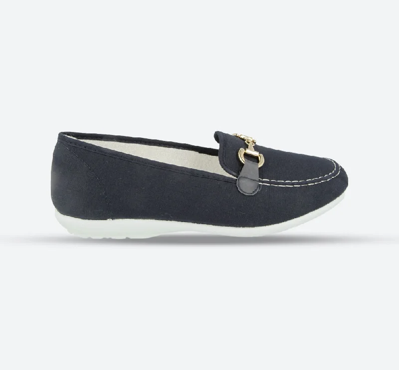 Kids' canvas shoes with a removable insoleWomens Wide Fit DB Alpha Canvas Shoes