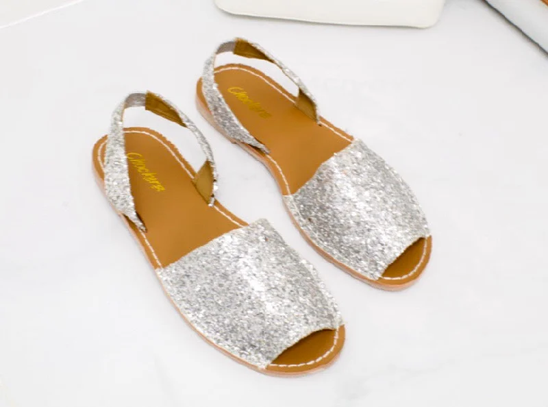Women's Flat Slide Sandals with a Memory Foam Insole in White for All - Day Comfort Women's Flat Slide Sandals with a Memory Foam Insole in White for All - Day Comfort Waterproof Women's Rubber Beach Sandals with Arch Support in Blue for Water ActivitiesMia - Silver Glitter Peep Toe Sling Back Sandals Women's Flat Slide Sandals with a Memory Foam Insole in White for All - Day Comfort Women's Flat Slide Sandals with a Memory Foam Insole in White for All - Day Comfort Waterproof Women's Rubber Beach Sandals with Arch Support in Blue for Water ActivitiesMia - Silver Glitter Peep Toe Sling Back Sandals
