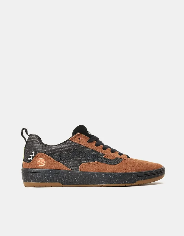 Vegan - Friendly Material Women's Skateboarding Shoes in Charcoal for Ethical ChoicesVans Zahba Skate Shoes - (Zion Wright) Brown/Multi Vegan - Friendly Material Women's Skateboarding Shoes in Charcoal for Ethical ChoicesVans Zahba Skate Shoes - (Zion Wright) Brown/Multi