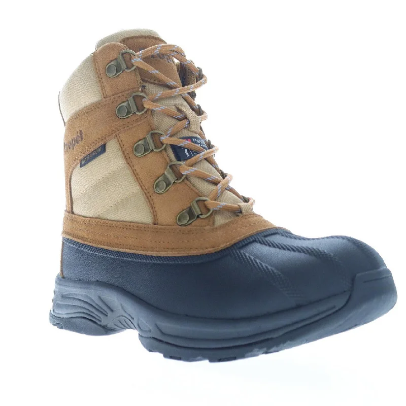 women's combat ankle bootsCortland Camel Waterproof Ankle Boots