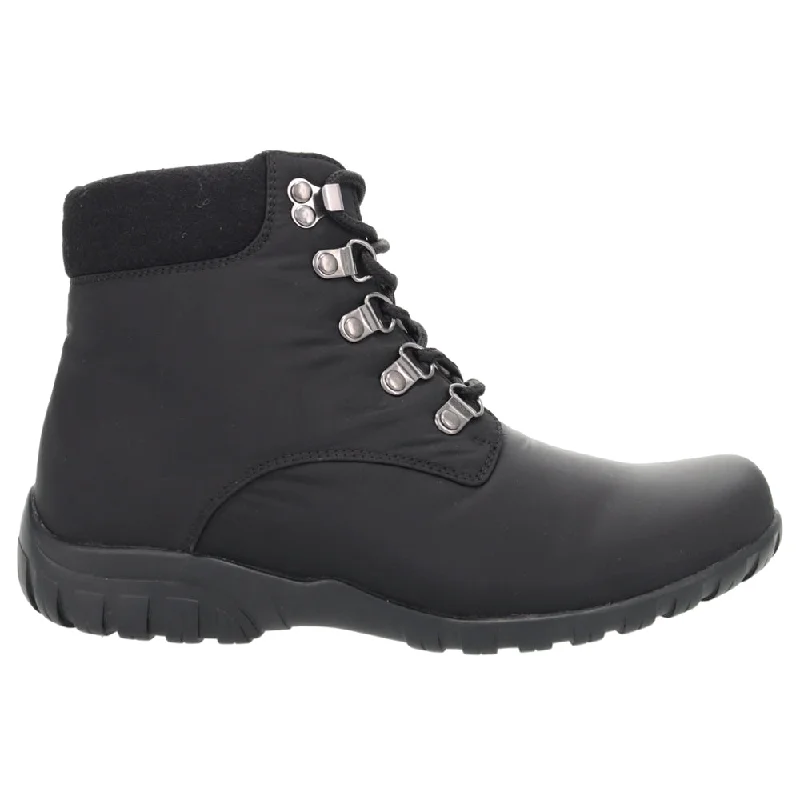 women's ankle boots for casual wearDani Winter Lace Up Booties