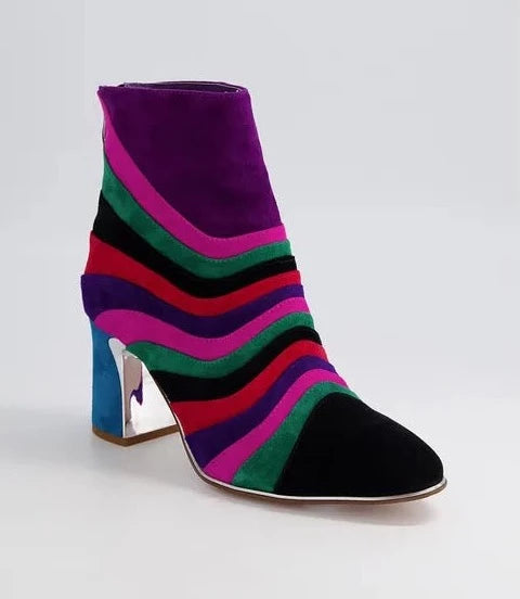 women's ankle boots with floral designDjango & Juliette Kattat Boots