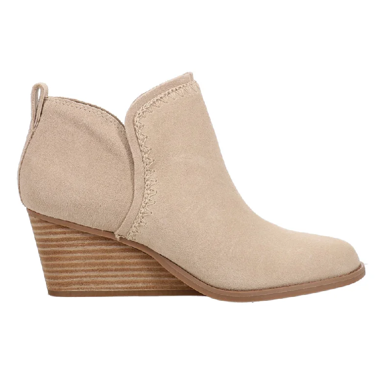 women's ankle boots for workKaia Round Toe Wedge Booties