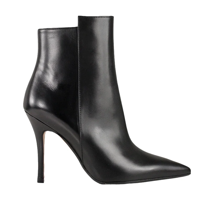 women's ankle boots with tasselDunaway Black