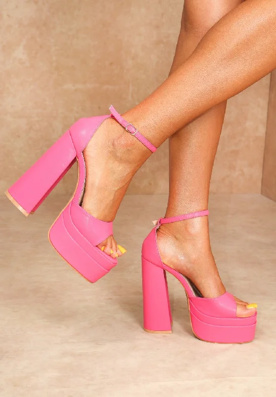 women's ankle boots for rainy weatherPink Faux Leather Peep Toe Platform Block Heel With Ankle Strap women's ankle boots for rainy weatherPink Faux Leather Peep Toe Platform Block Heel With Ankle Strap