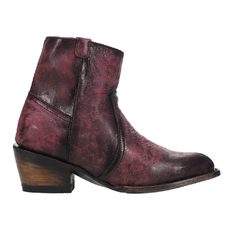 women's ankle boots for dancingStacey Round Toe Zippered Cowboy Booties