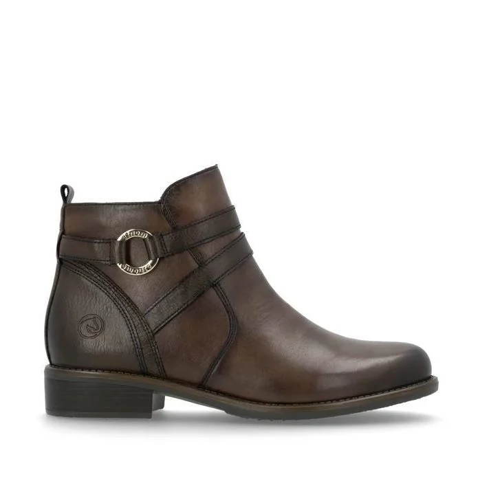 women's leather ankle bootsTown Brown Ankle Boot